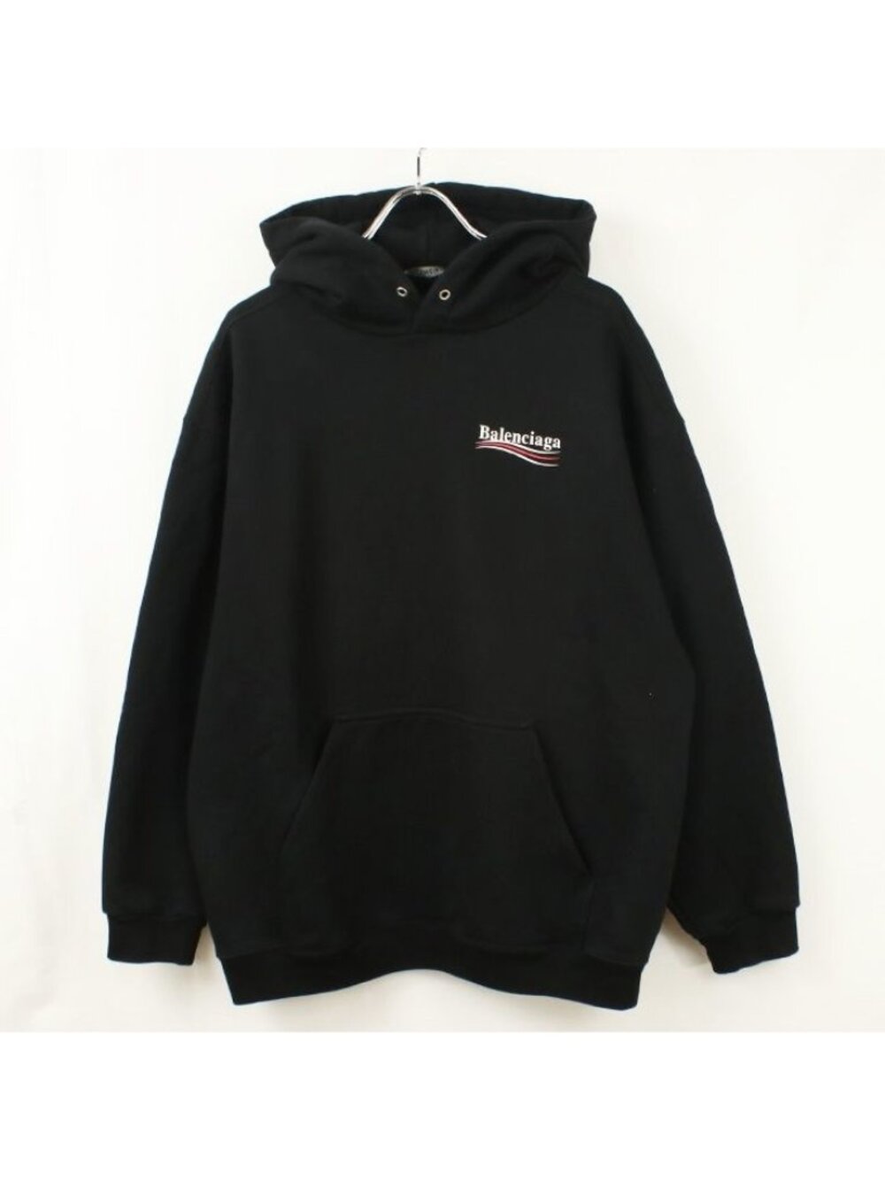 Balenciaga Medium Fit Hoodie Political Campaign Cotton